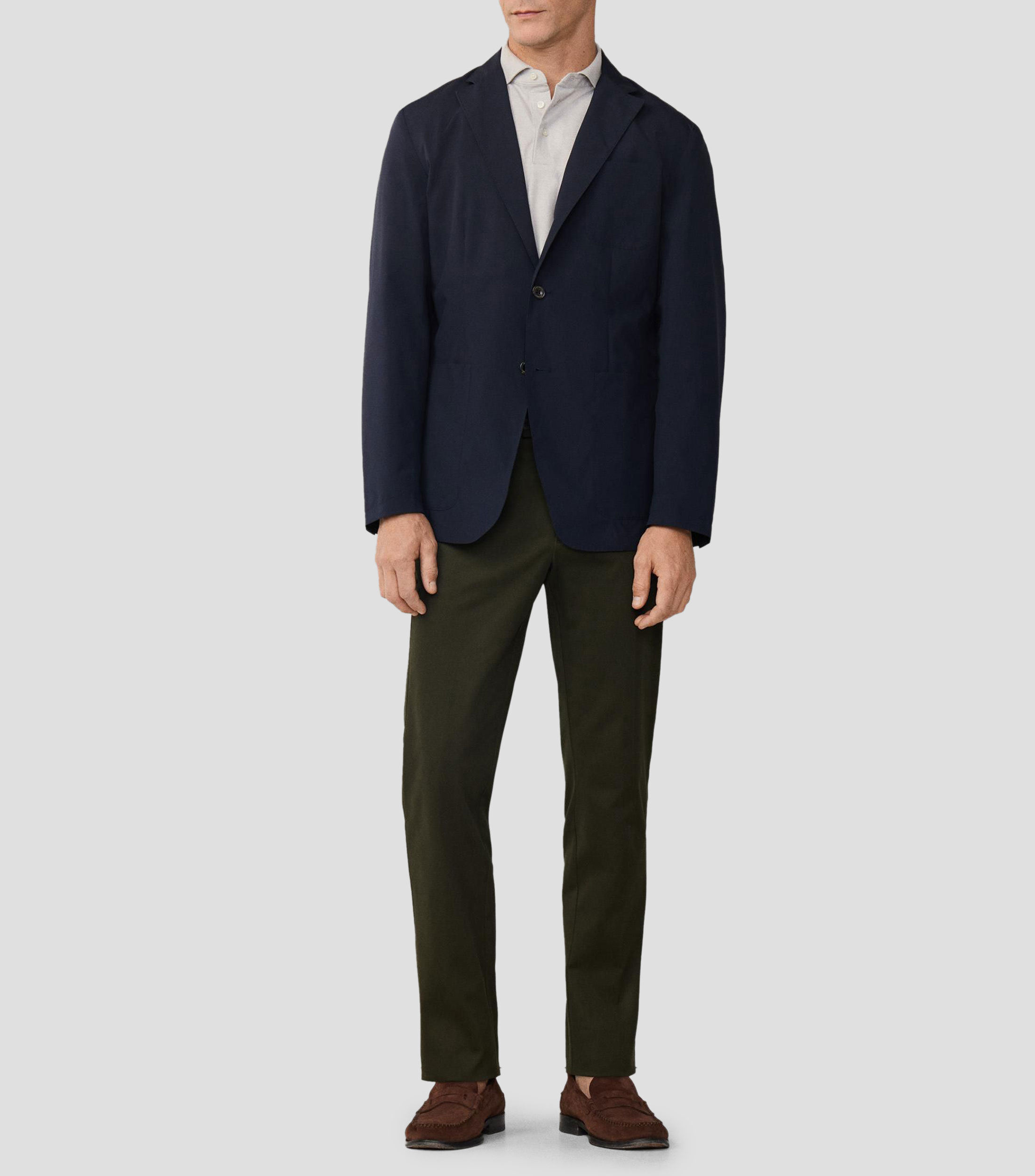Blazer liso Hombre